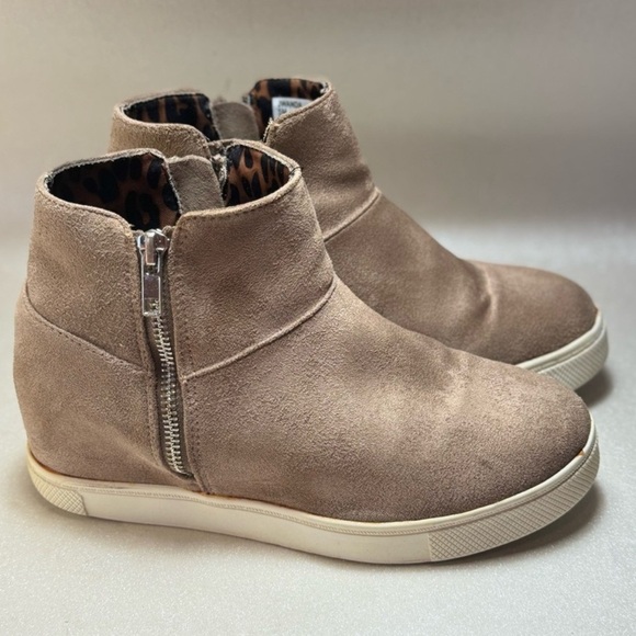 Steve Madden Jwanda Wedge Sneaker | 2 pair | Girls | Black and Tan | Size 5 - Picture 7 of 14